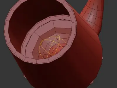 SIAMESE two sconces with shades 3D model