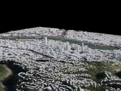 Portland - USA 3D model