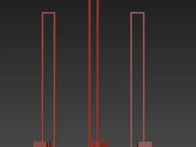 Modern Floor Lamp 3D model