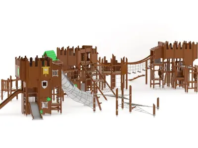 Lappset Castle Maximus 3D model