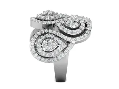 Women Ring 3D print model 113