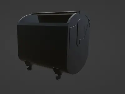 Trash can Free 3D model shop