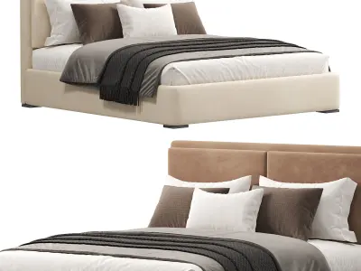 bed k2 by delavega 3D model