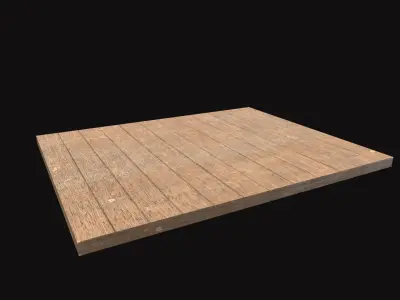 Medieval Ground Floor V01 Low-poly 3D model