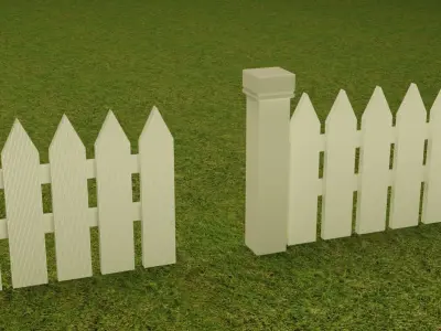 5 Low-Poly Houses Low-poly 3D model