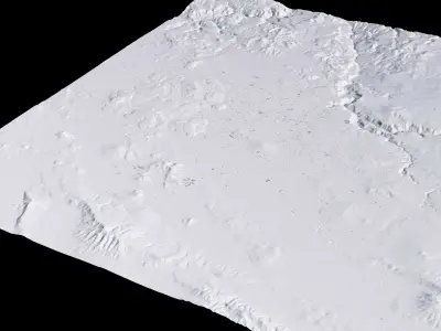 Guadalajara Mexico City Landscape 3D Model 3D model