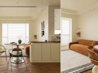 Industrial Living Interior scene 3D model