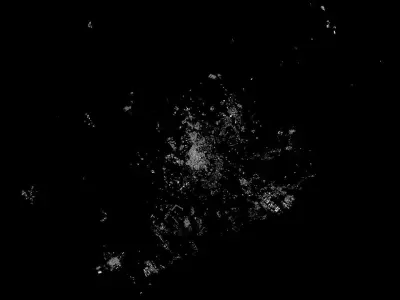 Sendai Streets and Buildings 3D model