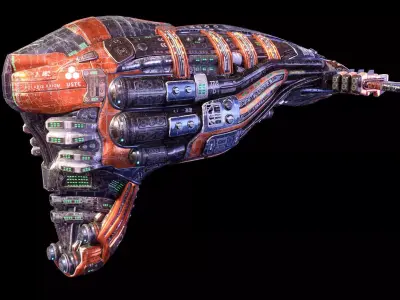 USTC Polaris Axiom - 4K-8K Materials 3D model