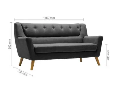 Worreno Seater Sofa  - 2 Colour 3D model