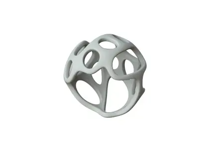 SciFi Cube Object No 41377 Low Poly Shape Texture