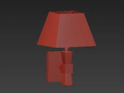 Quartz 1 Light Sconce 3D model