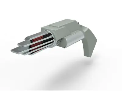 Eminian Sonic Disruptor from Star Trek The Original series 3D print model