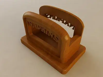 Napkin Holder 3D model
