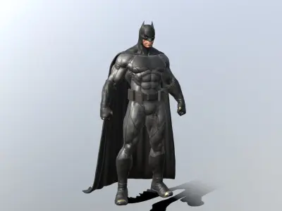 Batman 3D Model Low-poly 3D model