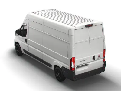 Fiat Ducato Van L3H3 2022 3D model