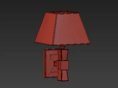 Quartz 1 Light Sconce 3D model