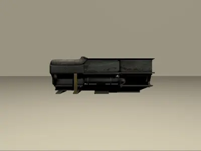 Aircons city assets for game Low-poly 3D model