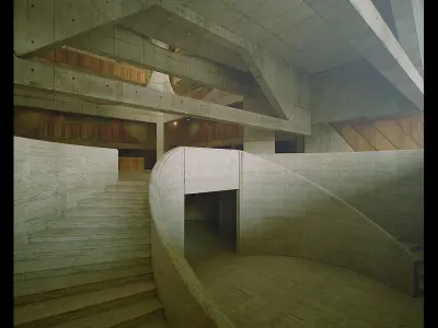 Exeter Library from The Third and The Seventh 3D model