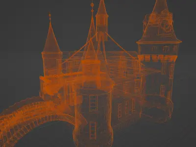 IRISH CASTLE  Free 3D model