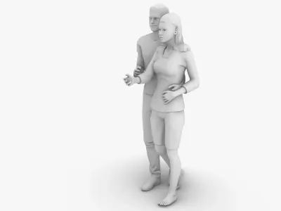 A Couple 3D print model