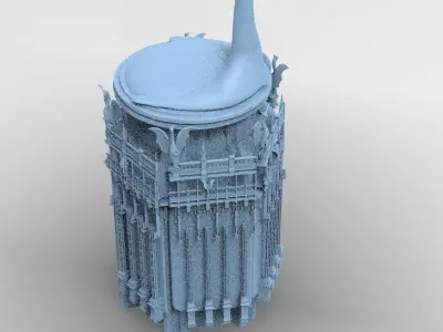 Motu Eternos Inspired Palace Dome 1  3D model