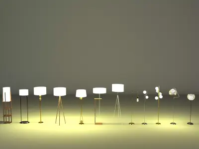 Lamp Bundle  3D model