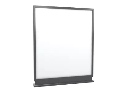 Advertising Display LCD Mockup v7 001 Low-poly 3D model