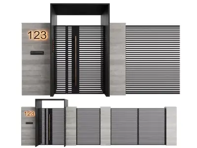 Entrance Group 1 3D model