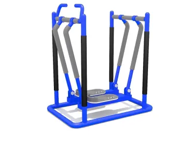 Kid Play Fitness Low-poly 3D model buy
