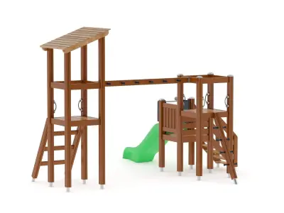 Lappset Activity Tower 16 3D model