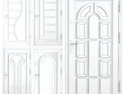 Entrance Doors 1 3D model