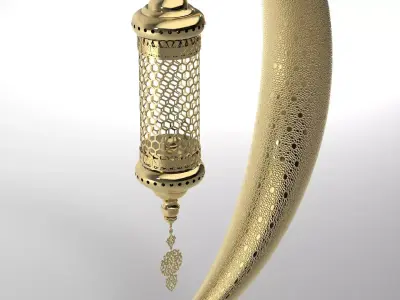Ramadan Month Lantern 3D model