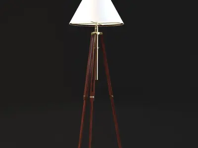 Lamp Telescope large 3D model
