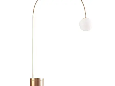 Noemie Arc Floor Lamp 3D model