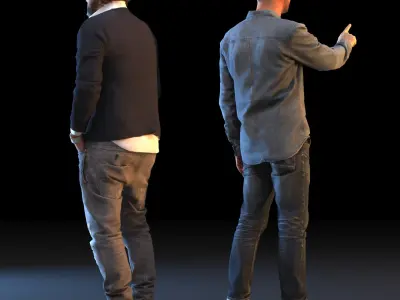  pose People SixPack 001 