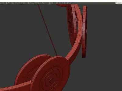AVAIL BRASS ORG Low-poly 3D model