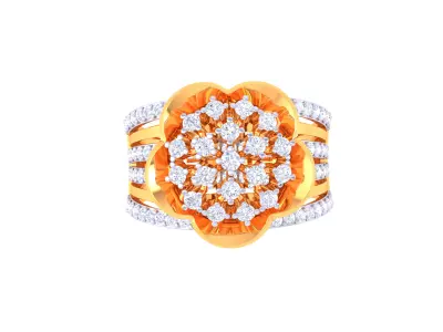  Women Ring MTL 3dm STL OBJ FBX Details 3D print model 37