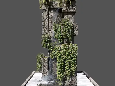 WATERFALL FOUNTAIN CASCADE  NO21 A 3D model