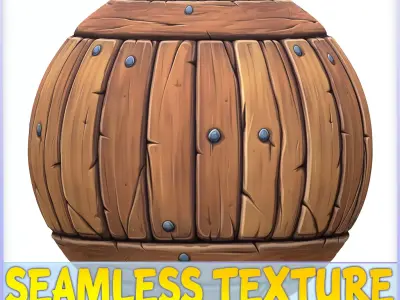 Stylized Wood Seamless Texture Texture 37