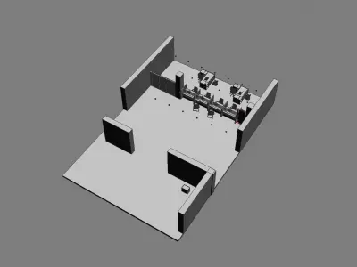 office room co511 a05 3D model