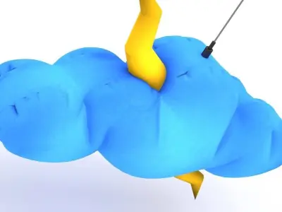 inflatable cloud 3D model