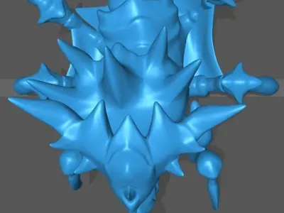 Starcraft Lurker 3D print model