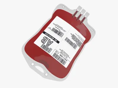 Medical - Blood Bag  3D model