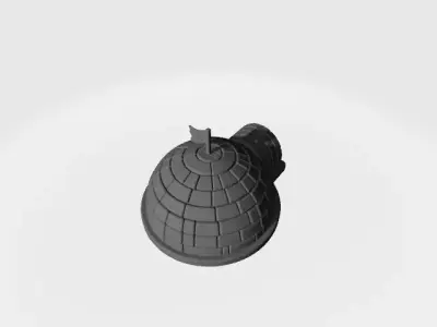 Low Poly Igloo House Low-poly 3D model