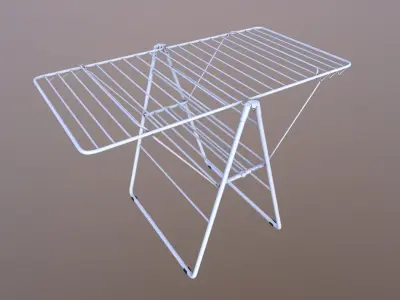 Cloth Drying Stand 3D model