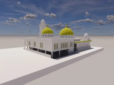 MOSQUE-Mosque 3D model