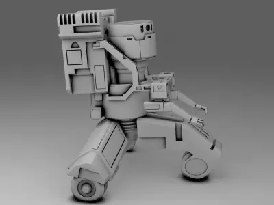 Robot tank 3D Print model 3D print model