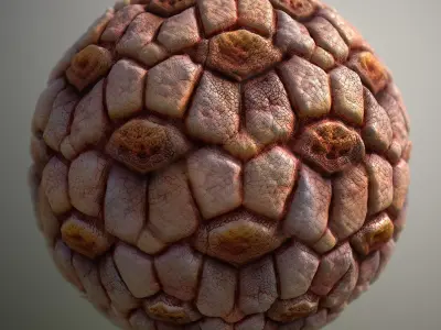 Material Skin Alien 16 Seamless PBR Texture Texture