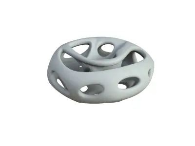 SciFi Cube Object No 65619 Low Poly Shape Low-poly 3D model